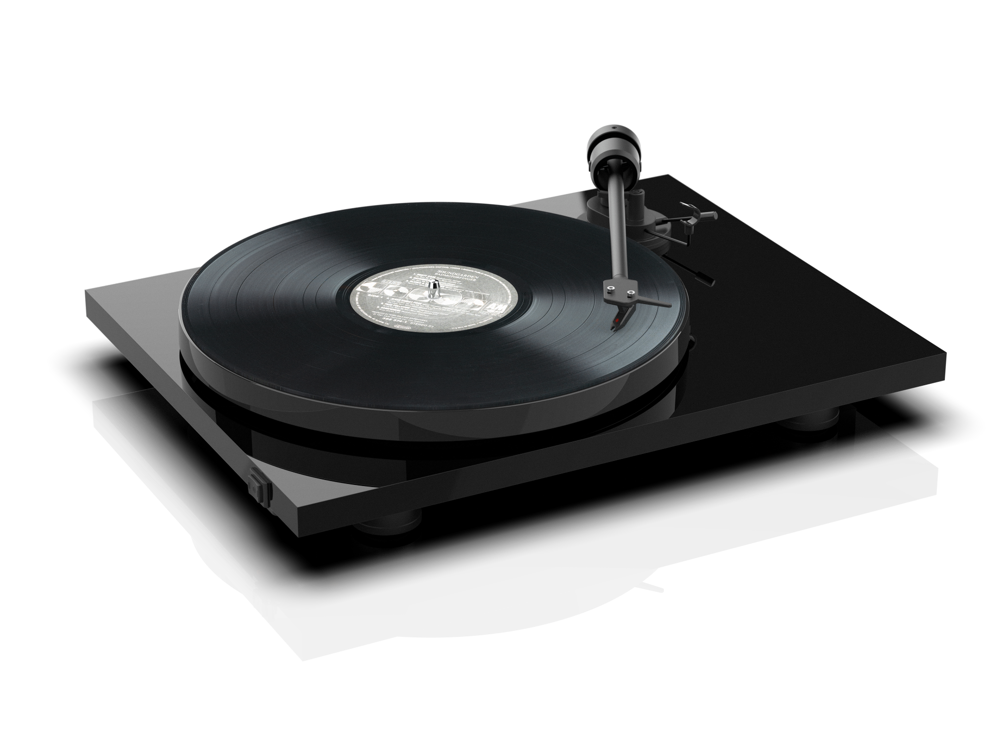 Pro-Ject E1 Turntable Black Side