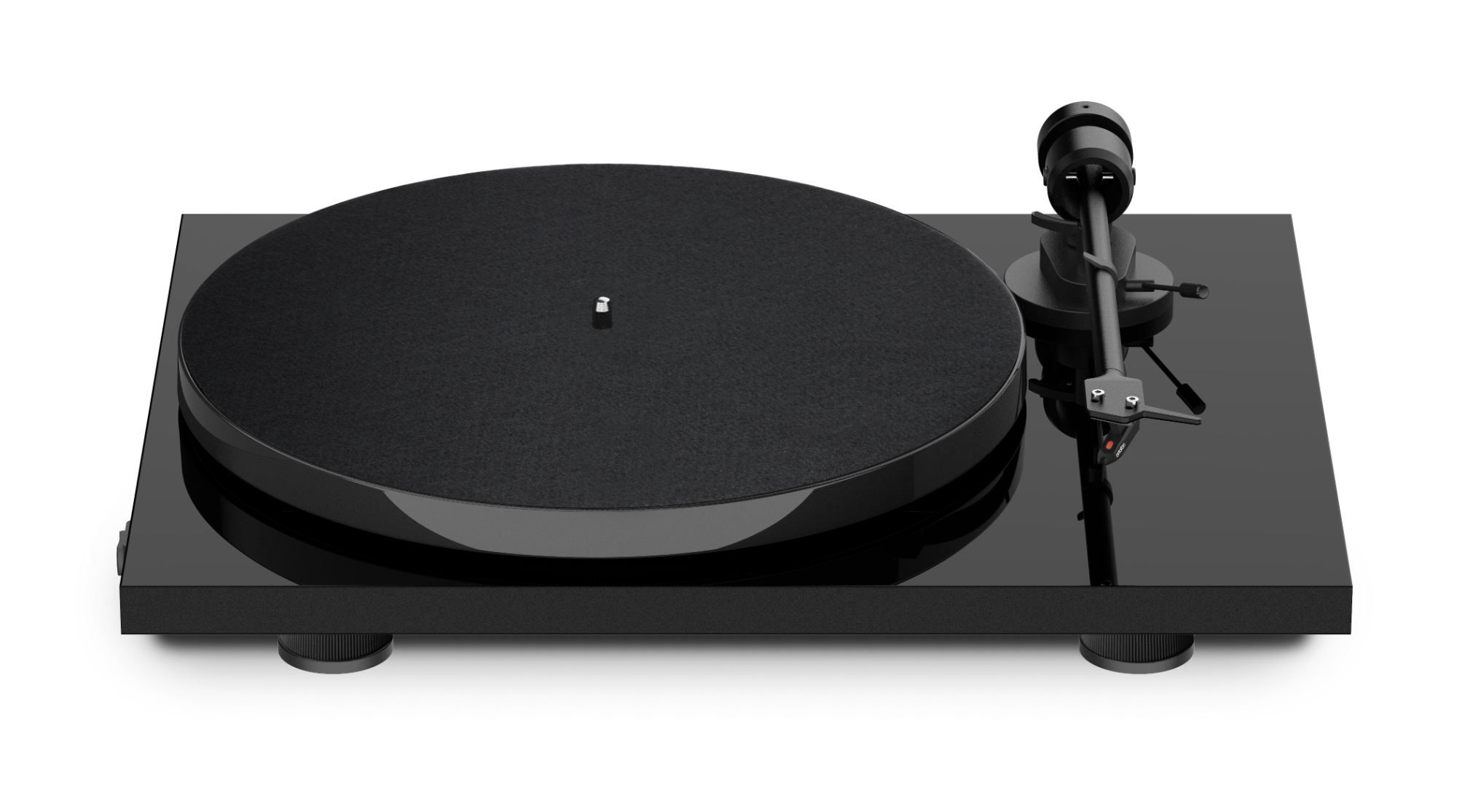 Pro-Ject E1 Turntable Black Straight